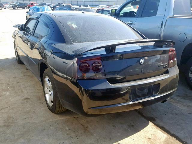 2B3CA3CV1AH194507 - 2010 DODGE CHARGER SX BLACK photo 3