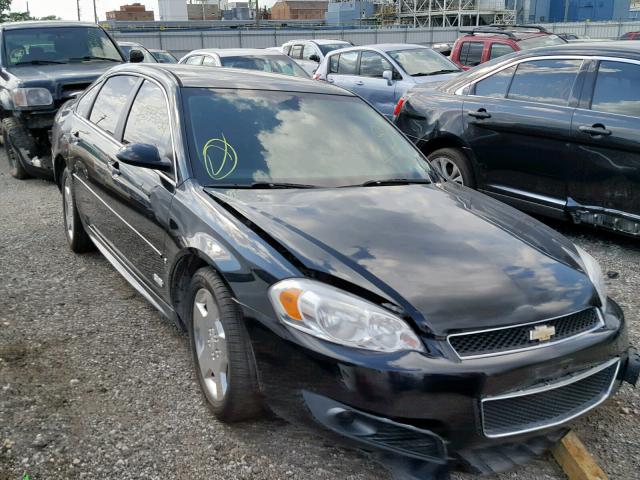 2G1WD57C591273098 - 2009 CHEVROLET IMPALA SS BLACK photo 1