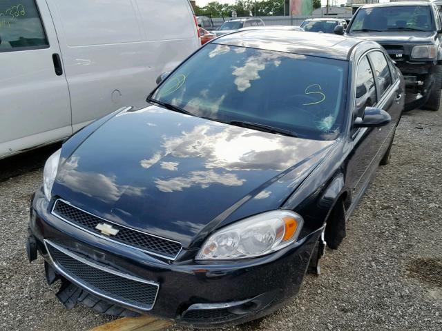 2G1WD57C591273098 - 2009 CHEVROLET IMPALA SS BLACK photo 2