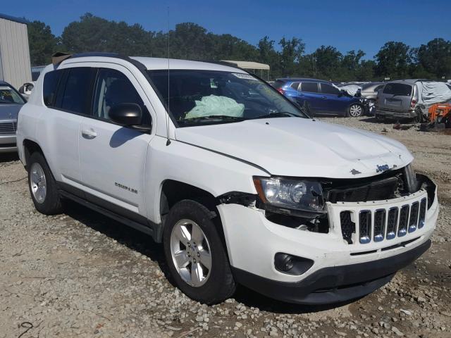 1C4NJCBA5ED552295 - 2014 JEEP COMPASS SP თეთრი ფოტო 1