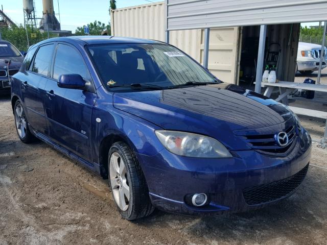 JM1BK343361417947 - 2006 MAZDA 3 HATCHBAC BLUE photo 1