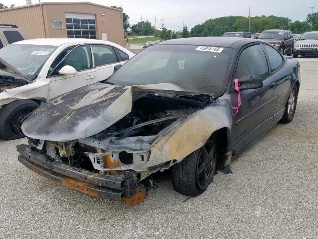 1G2WP12K22F209061 - 2002 PONTIAC GRAND PRIX BLUE photo 2