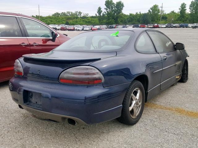 1G2WP12K22F209061 - 2002 PONTIAC GRAND PRIX BLUE photo 4