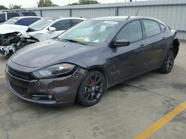 1C3CDFFA8GD820533 - 2016 DODGE DART SXT S BLACK photo 2