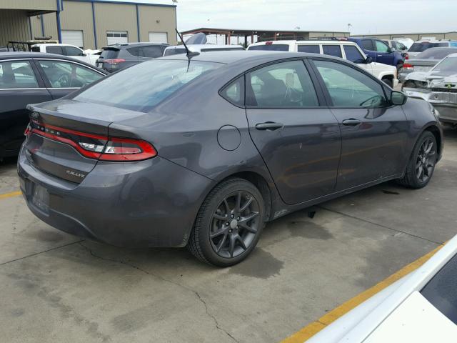 1C3CDFFA8GD820533 - 2016 DODGE DART SXT S BLACK photo 4