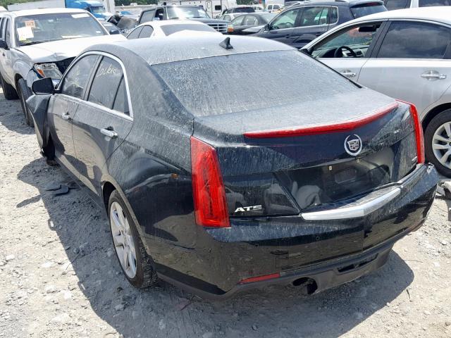 1G6AB5S31D0146242 - 2013 CADILLAC ATS LUXURY BLACK photo 3