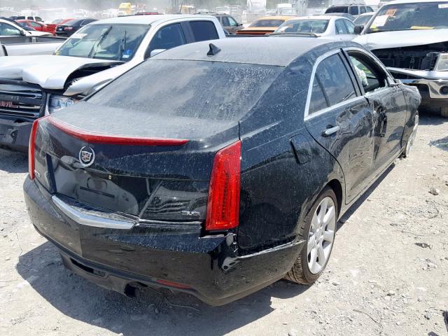 1G6AB5S31D0146242 - 2013 CADILLAC ATS LUXURY BLACK photo 4