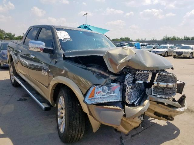 1C6RR6PT6ES264911 - 2014 RAM 1500 LONGH BROWN photo 1