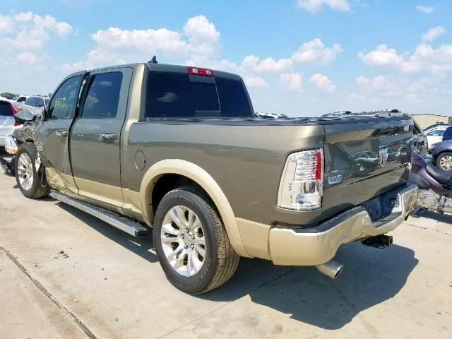 1C6RR6PT6ES264911 - 2014 RAM 1500 LONGH BROWN photo 3