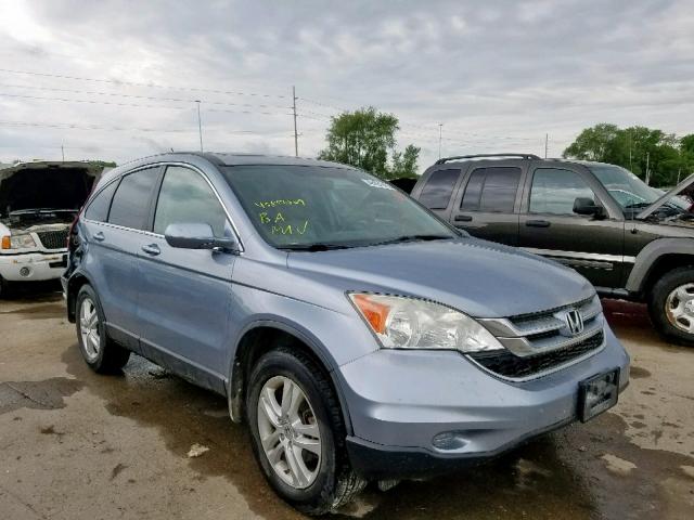 5J6RE4H78AL002056 - 2010 HONDA CR-V EXL GRAY photo 1