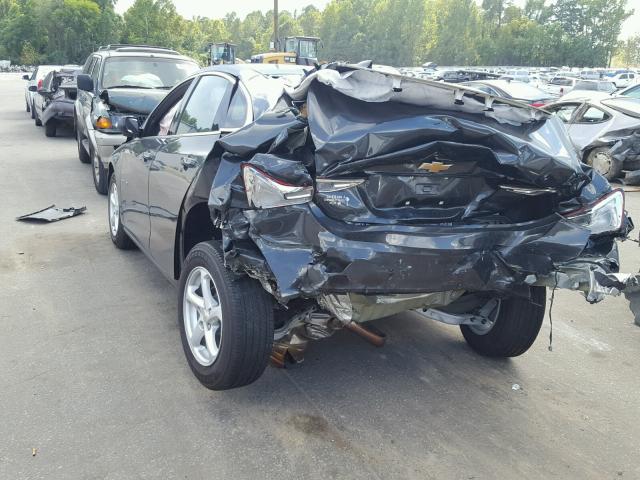 1G1ZB5ST9JF157670 - 2018 CHEVROLET MALIBU LS ნაცრისფერი ფოტო 3