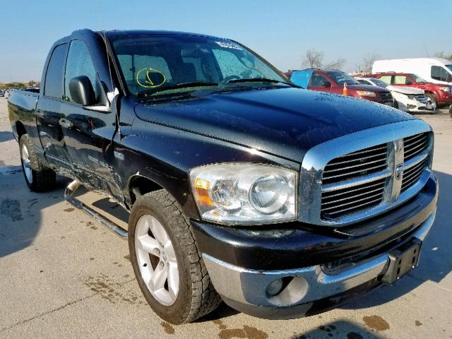 1D7HA18267S263920 - 2007 DODGE RAM 1500 S BLACK photo 1