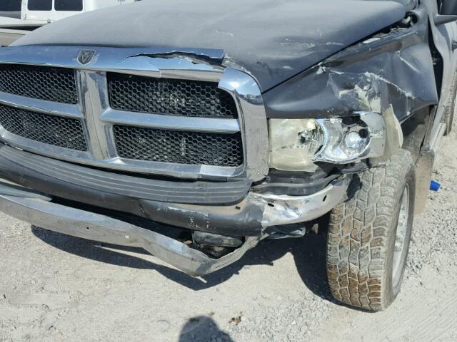 3D7KU286X3G704911 - 2003 DODGE RAM 2500 S GRAY photo 9