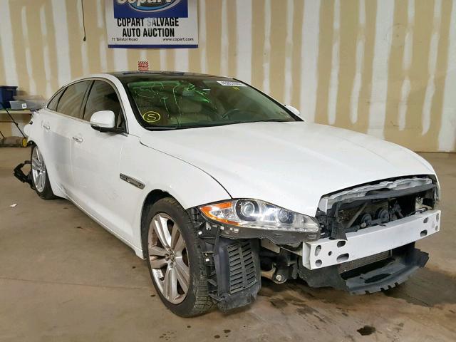 SAJWJ2GDXD8V44090 - 2013 JAGUAR XJL PORTFO WHITE photo 1