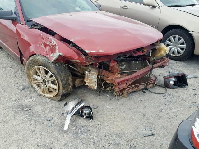 1ZVHT84N065143151 - 2006 FORD MUSTANG MAROON photo 9