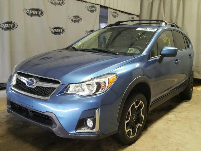 JF2GPABC0HG244338 - 2017 SUBARU CROSSTREK BLUE photo 2