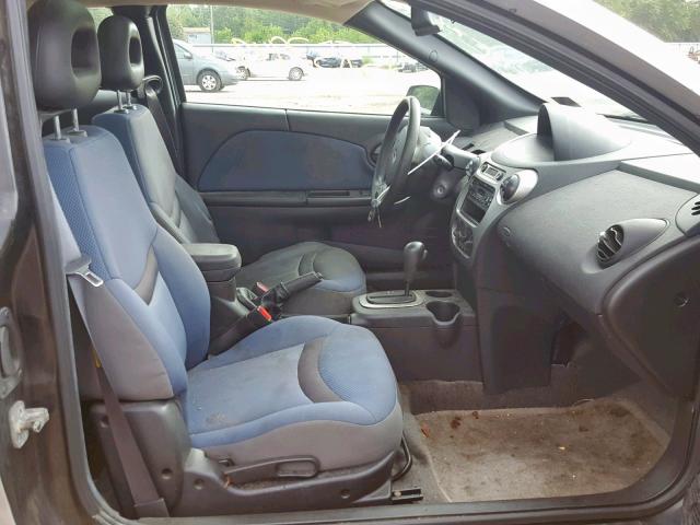 1G8AN12F54Z197580 - 2004 SATURN ION LEVEL SILVER photo 5