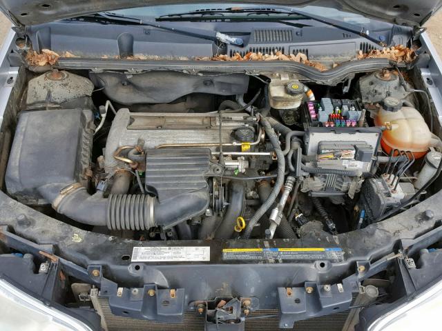 1G8AN12F54Z197580 - 2004 SATURN ION LEVEL SILVER photo 7