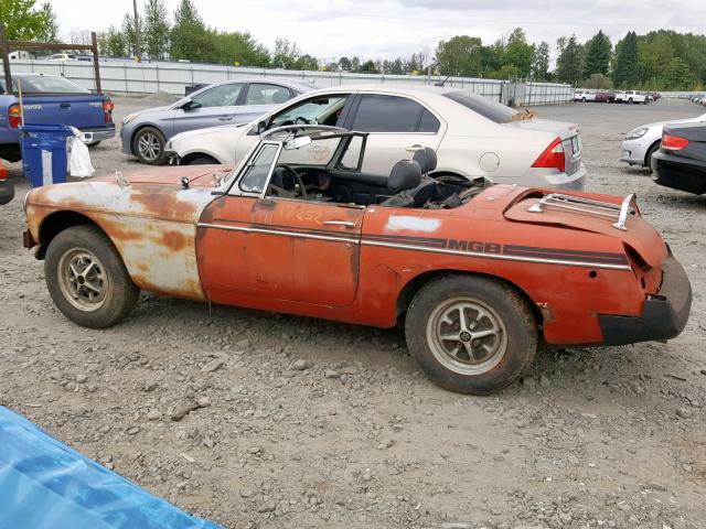 GHN5UJ453244G - 1979 MGB ROADSTER ORANGE photo 9