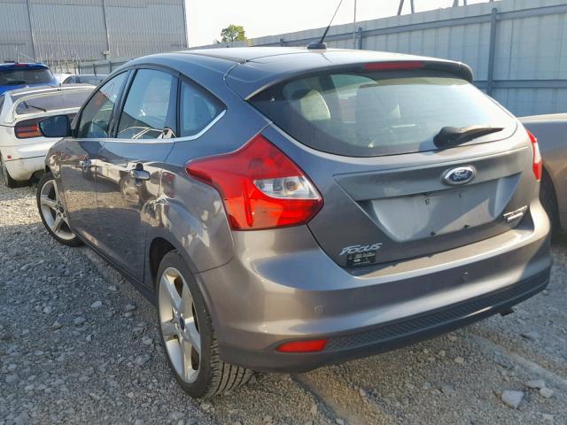 1FADP3N21DL371235 - 2013 FORD FOCUS TITA GRAY photo 3