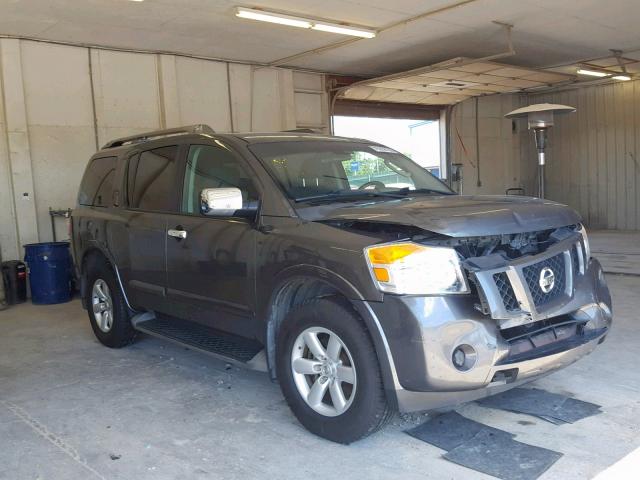 5N1BA0NDXAN600719 - 2010 NISSAN ARMADA SE GRAY photo 1