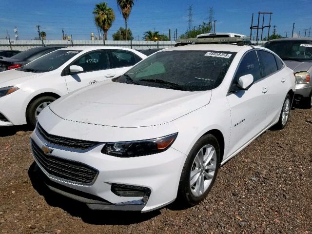 1G1ZJ5SU0HF145378 - 2017 CHEVROLET MALIBU HYB WHITE photo 2