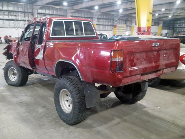 JT4VN13G0P5120867 - 1993 TOYOTA PICKUP 1/2 RED photo 3