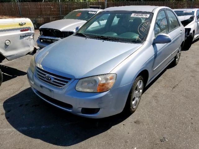 KNAFE122975417904 - 2007 KIA SPECTRA EX SILVER photo 2