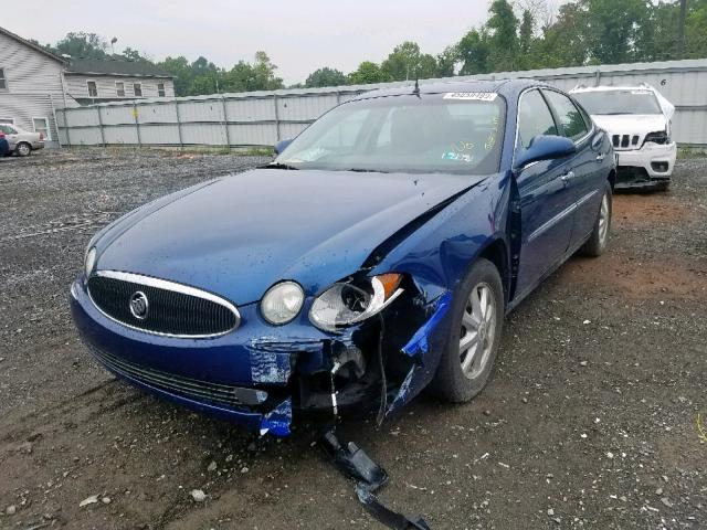 2G4WD562051320141 - 2005 BUICK LACROSSE C BLUE photo 2