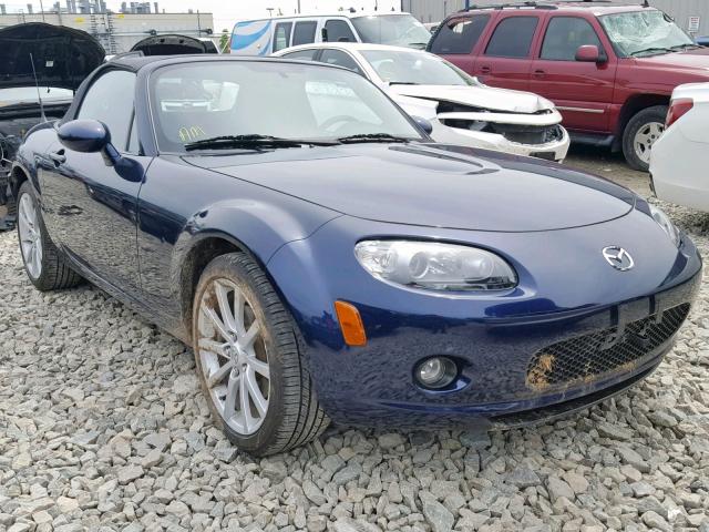 JM1NC25F970126857 - 2007 MAZDA MX-5 MIATA BLUE photo 1