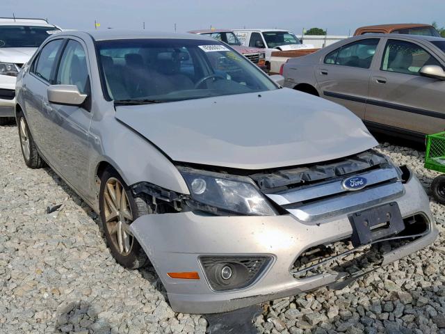 3FAHP0JA3AR395661 - 2010 FORD FUSION SEL GRAY photo 1