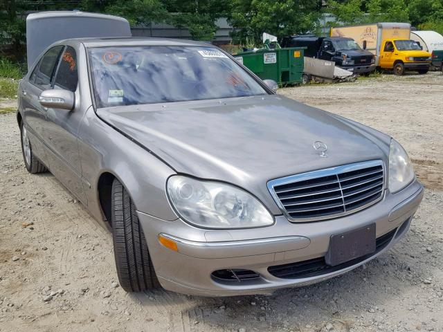 WDBNG83J16A461164 - 2006 MERCEDES-BENZ S 430 4MAT GRAY photo 1