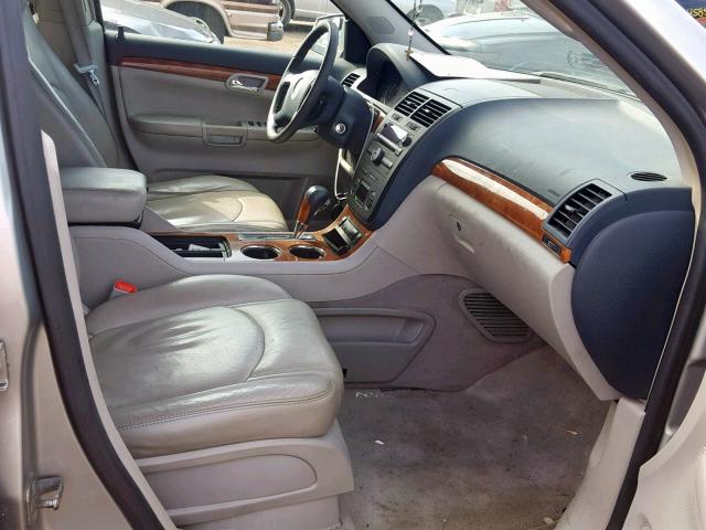 5GZEV23738J217106 - 2008 SATURN OUTLOOK XR ვერცხლისფერი ფოტო 5