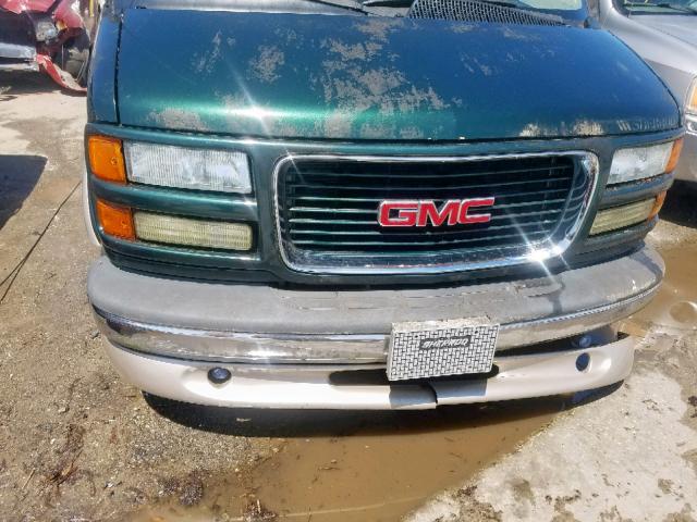 1GDFG15R921233564 - 2002 GMC SAVANA RV GREEN photo 10