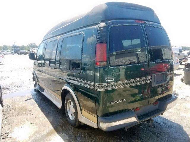 1GDFG15R921233564 - 2002 GMC SAVANA RV GREEN photo 3