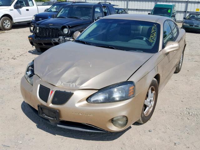 2G2WP522541275833 - 2004 PONTIAC GRAND PRIX GOLD photo 2