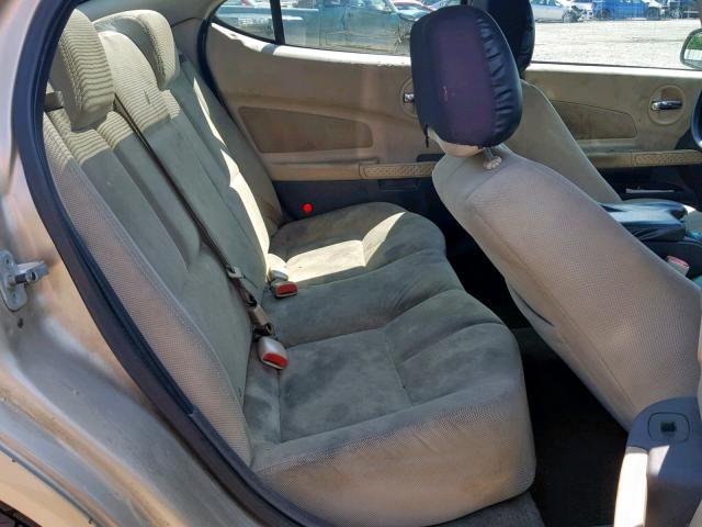 2G2WP522541275833 - 2004 PONTIAC GRAND PRIX GOLD photo 6