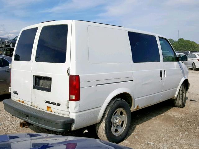 1GCDM19X05B101594 - 2005 CHEVROLET ASTRO WHITE photo 4