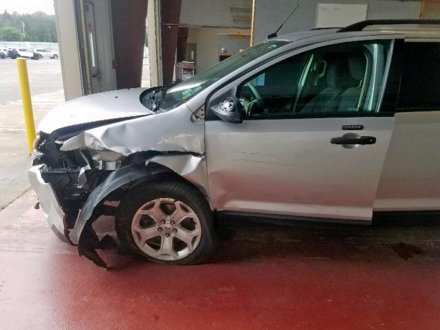 2FMDK4GC4DBC01855 - 2013 FORD EDGE SE SILVER photo 9