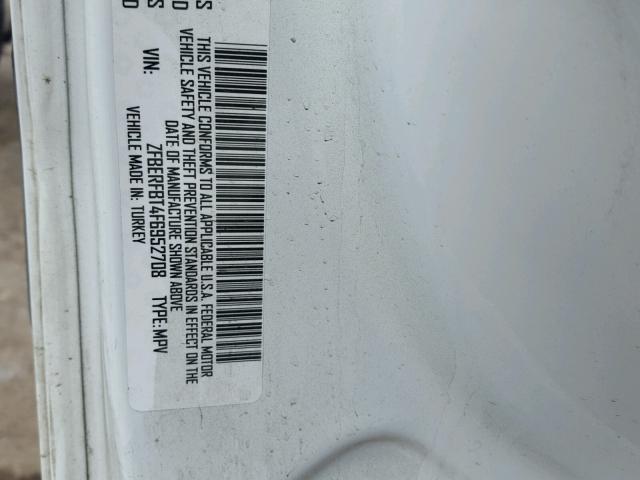 ZFBERFBT4F6952708 - 2015 RAM PROMASTER 白色 照片 10