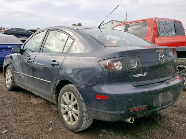 JM1BK32F481878784 - 2008 MAZDA 3 I GRAY photo 3