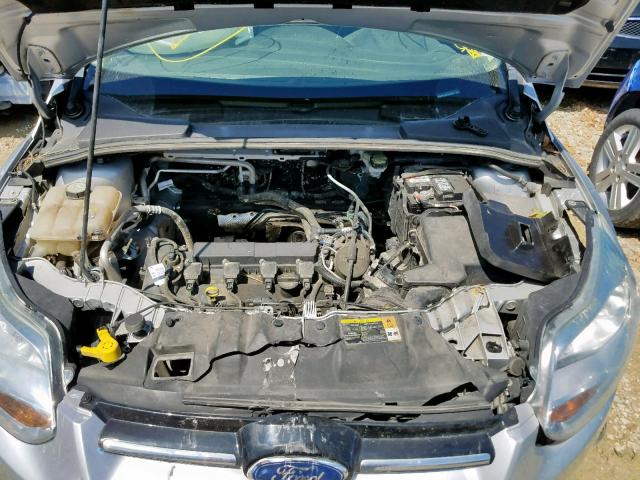 1FAHP3K26CL284659 - 2012 FORD FOCUS SE SILVER photo 7