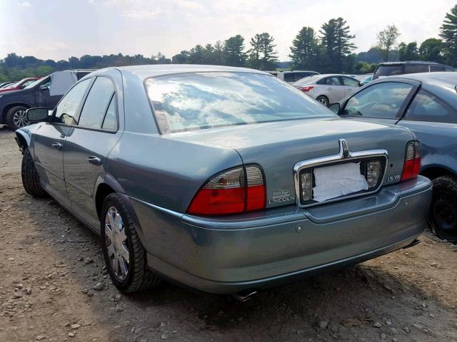 1LNHM87A63Y654099 - 2003 LINCOLN LS 绿色 照片 3