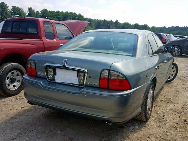 1LNHM87A63Y654099 - 2003 LINCOLN LS 绿色 照片 4