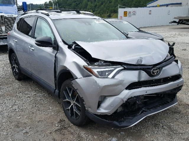 2T3JFREVXGW413755 - 2016 TOYOTA RAV4 SE SILVER photo 1