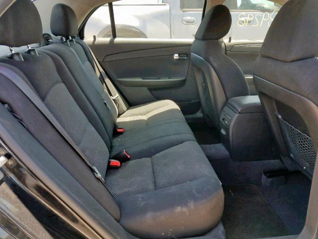 1G1ZC5E0XCF279889 - 2012 CHEVROLET MALIBU 1LT 黑色 照片 6