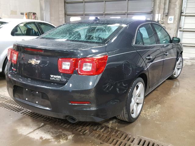 1G11J5SX8EF153988 - 2014 CHEVROLET MALIBU LTZ 黑色 照片 4