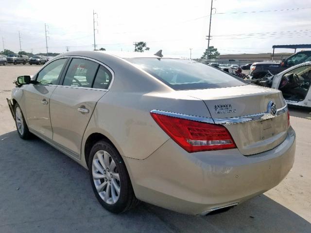 1G4GB5G32EF100431 - 2014 BUICK LACROSSE BEIGE photo 3