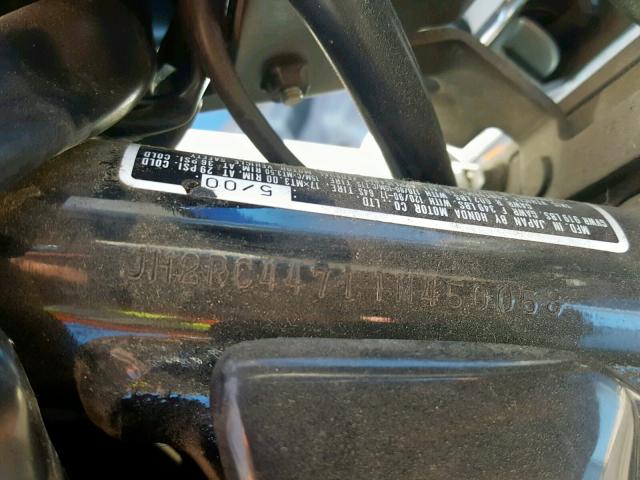 JH2RC44711M450058 - 2001 HONDA VT750 CD2 蓝色 照片 10