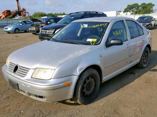 3VWRK69MX1M157122 - 2001 VOLKSWAGEN JETTA GL SILVER photo 2